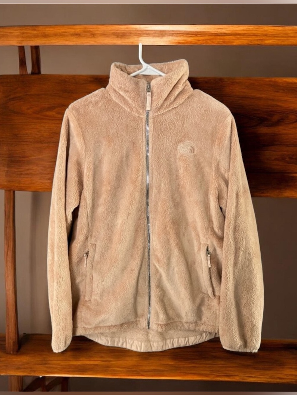 LIKE NEW! IN EXCELLENT CONDITION!THE NORTH FACE OSITO PEACH FLEECE JACKET SIZE L